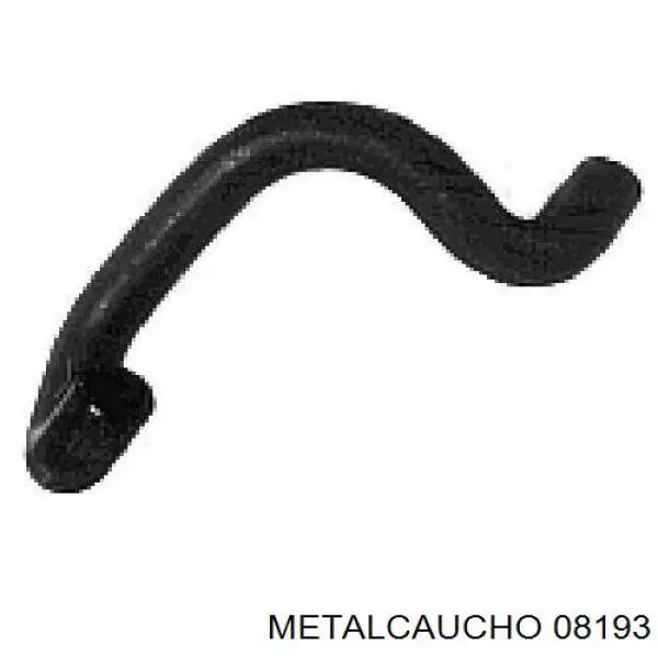 Comprar 08193 Metalcaucho Manguera de agua refrigerante