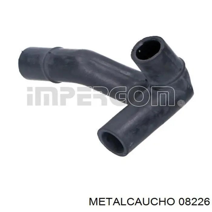 08226 Metalcaucho tubo de ventilacion del carter (separador de aceite)