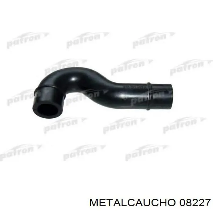 08227 Metalcaucho tubo de ventilacion del carter (separador de aceite)