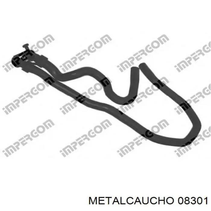 Comprar 08301 Metalcaucho Manguera doble del radiador de la calefacción
