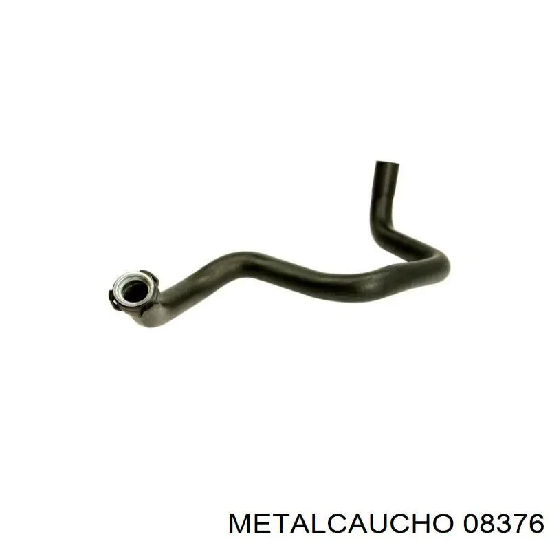 08376 Metalcaucho Manguera superior del radiador