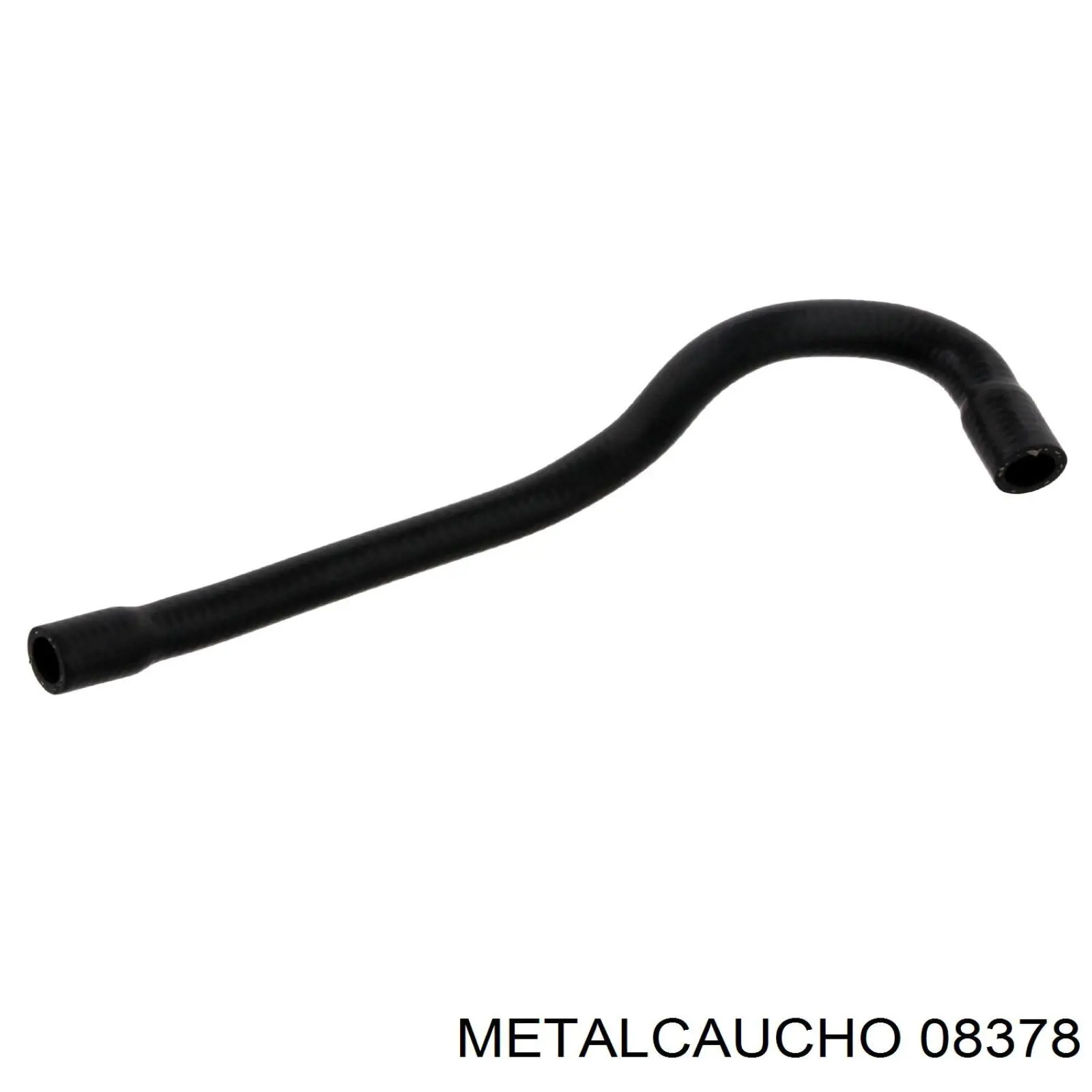 08378 Metalcaucho manguera (conducto del sistema de refrigeración)