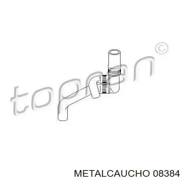 Manguera (conducto) del sistema de refrigeración Seat Ibiza 2 6K1