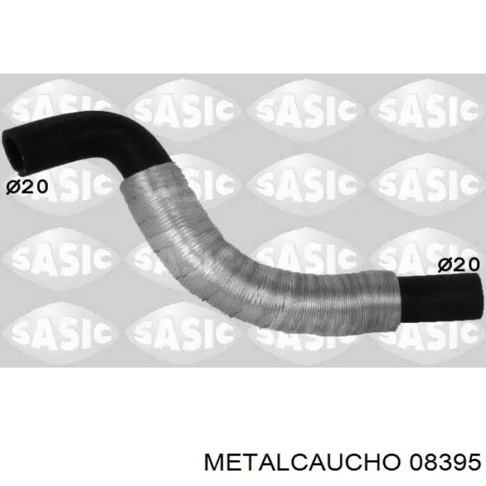 Comprar 08395 Metalcaucho Manguera de calefacción, retorno