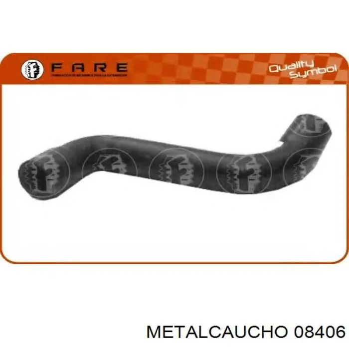 Comprar 08406 Metalcaucho Manguera inferior del radiador