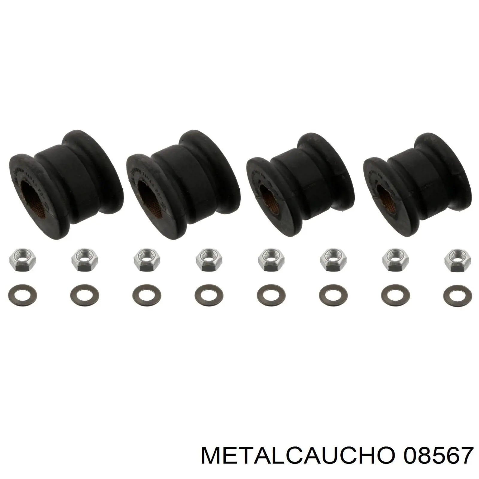 Comprar 08567 Metalcaucho Manguera inferior del radiador