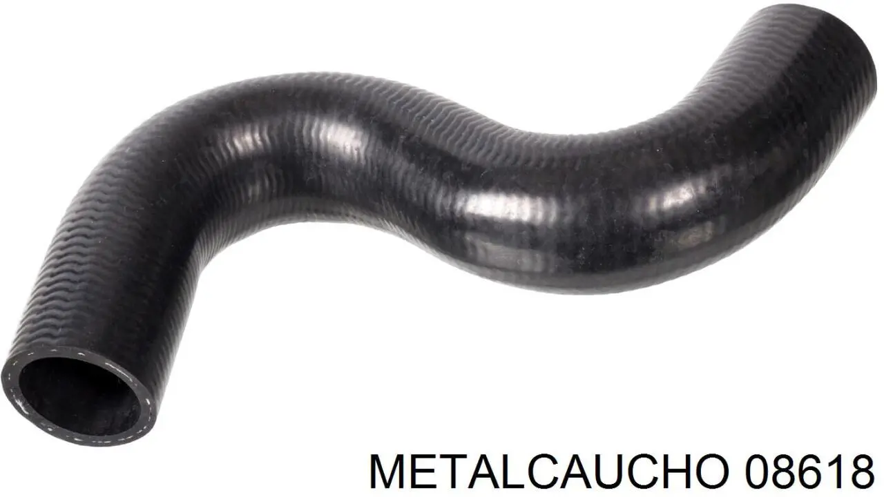 08618 Metalcaucho tubería de radiador arriba