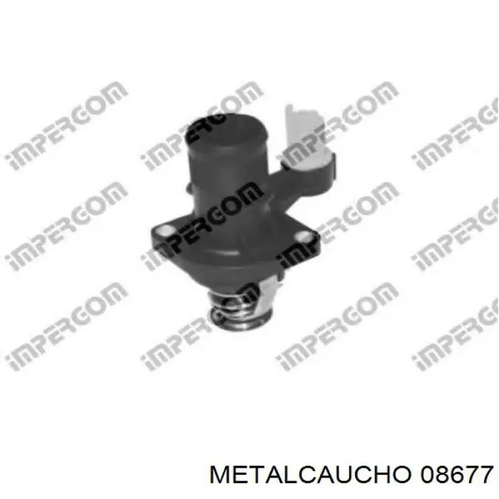 Manguera superior del radiador 08677 Metalcaucho