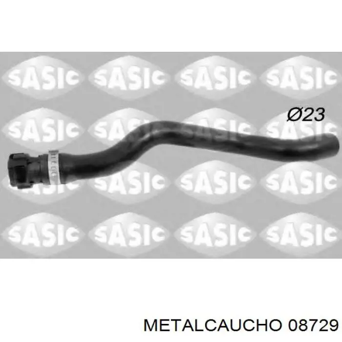 Comprar 08729 Metalcaucho Manguera de calefacción, retorno