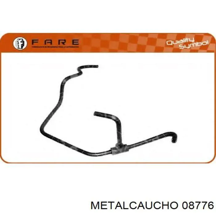 Comprar 96FB8B081MD Ford Manguera superior del radiador