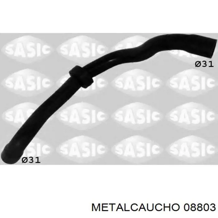 6N0819371A VAG Manguera de calefacción, retorno