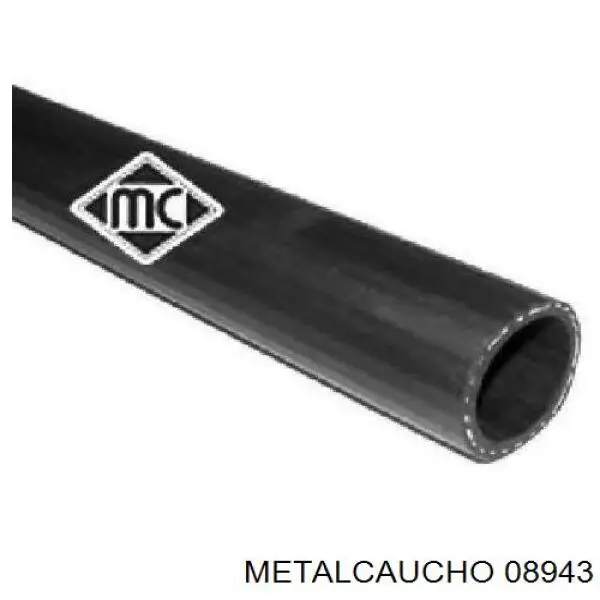 8943 Metalcaucho manguera (conducto del sistema de refrigeración)
