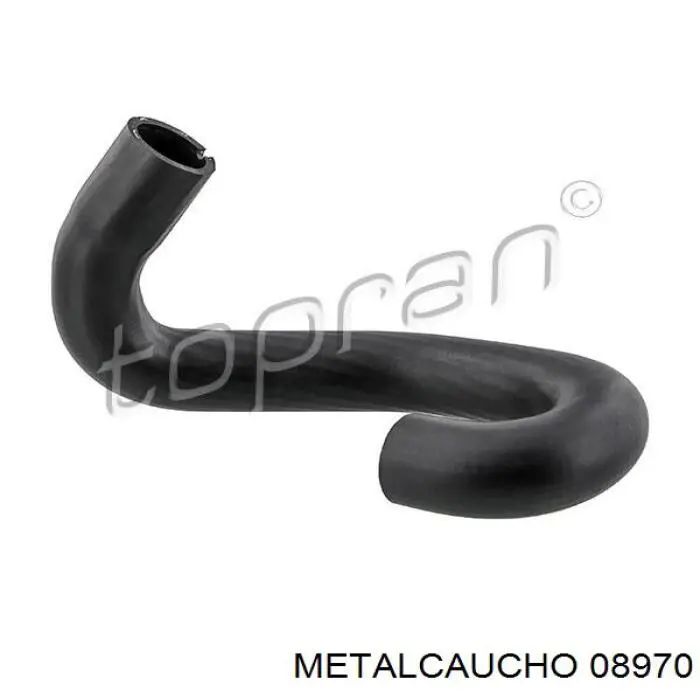 Comprar 08970 Metalcaucho Manguera superior del radiador