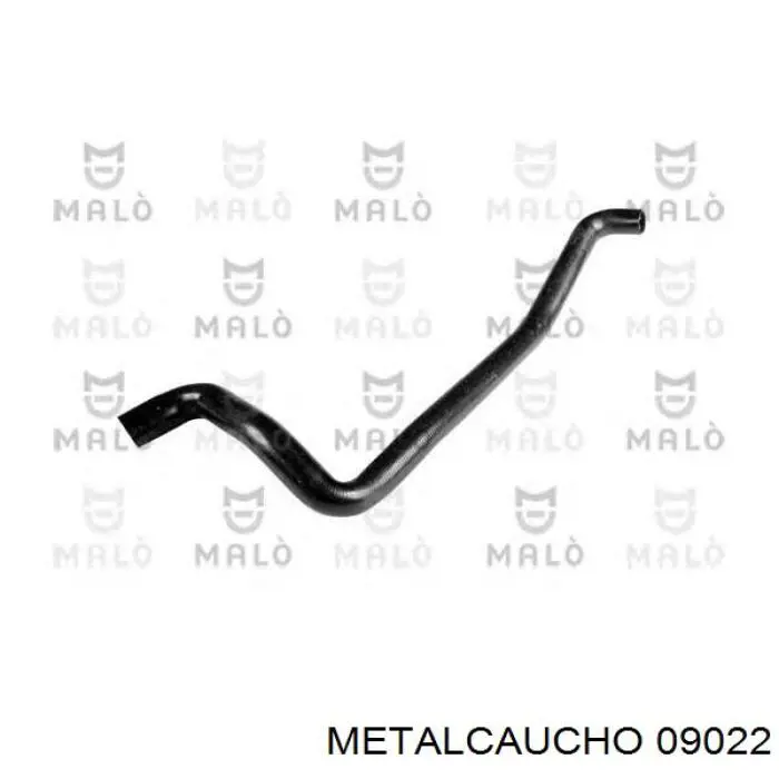 Comprar 09022 Metalcaucho Manguera inferior del radiador
