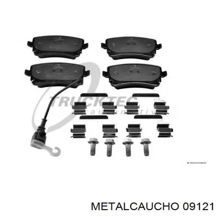Comprar 09121 Metalcaucho Manguera inferior del radiador