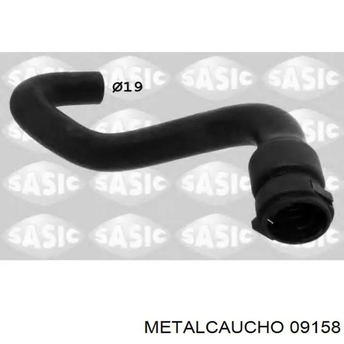 Comprar 09158 Metalcaucho Manguera de calefacción, entrada