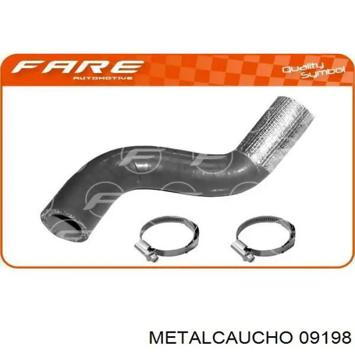 Manguito de líquido refrigerante Metalcaucho 9198 precio, desde 15,19 EUR
