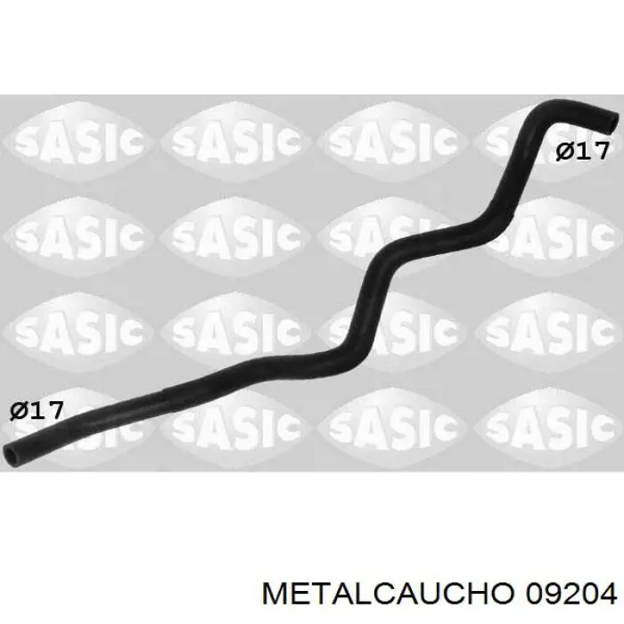 Manguera inferior del radiador Metalcaucho 09204 precio, desde 11,43 EUR