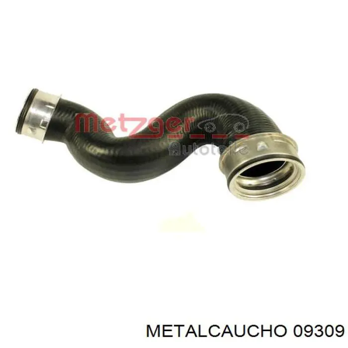 09309 Metalcaucho tubo flexible de aire de sobrealimentación, de turbina