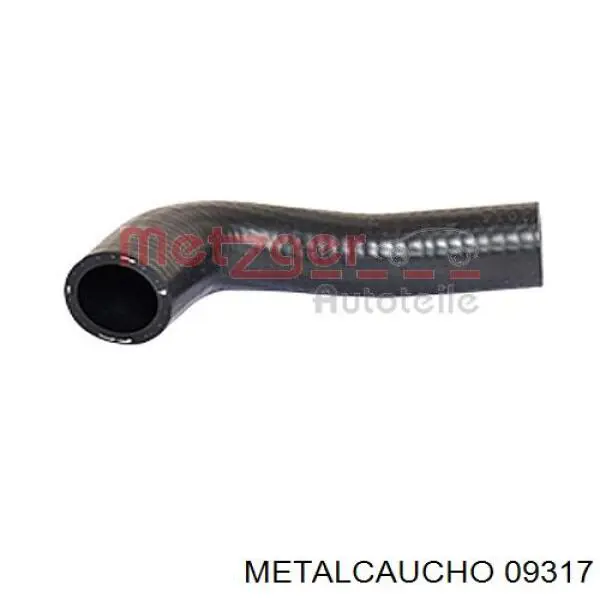 09317 Metalcaucho manguera (conducto del sistema de refrigeración)
