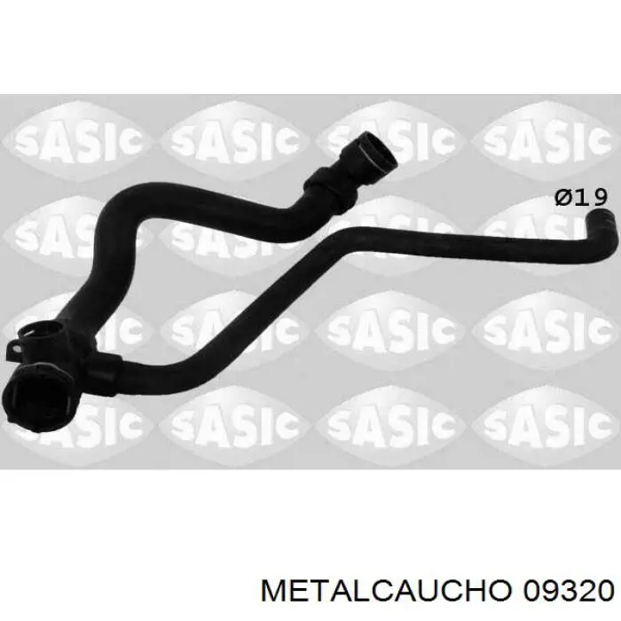 Manguera inferior del radiador Metalcaucho 09320 precio, desde 46,96 EUR