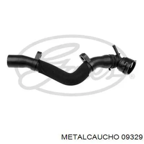 Comprar 09329 Metalcaucho Manguera superior del radiador