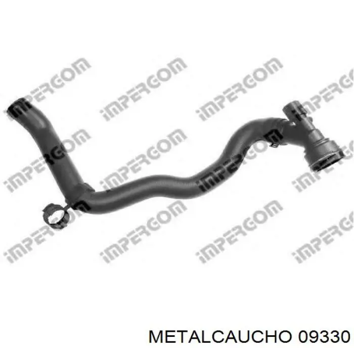 Manguera inferior del radiador Metalcaucho 09330 precio, desde 18,01 EUR