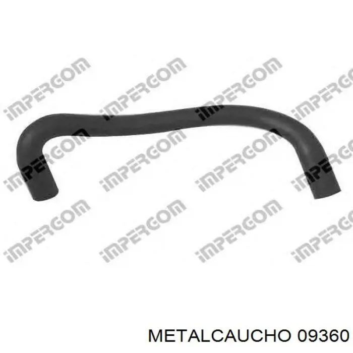 Tubo de ventilación del cárter 9360 Metalcaucho
