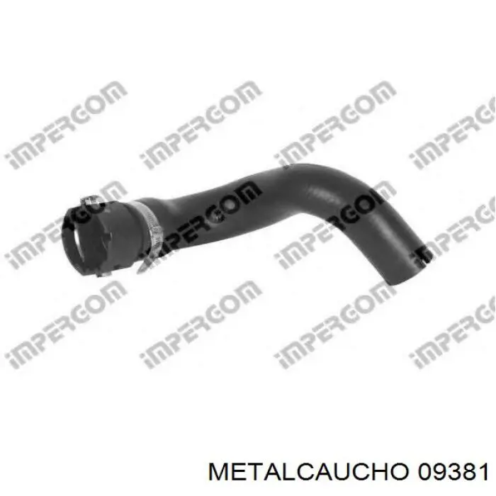 Manguera inferior del radiador Metalcaucho 09381 precio, desde 12,66 EUR