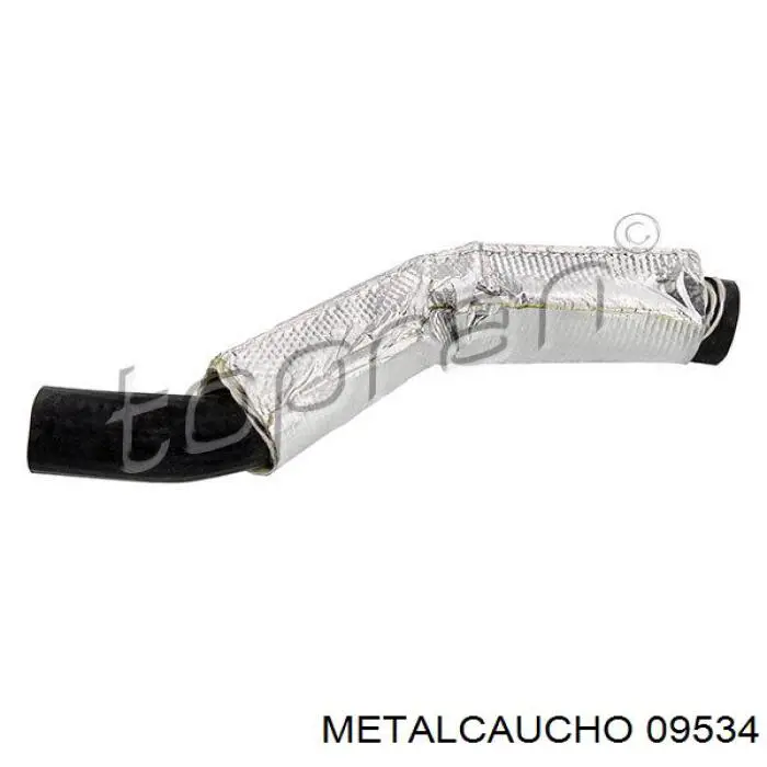 09534 Metalcaucho tubo (manguera Para Drenar El Aceite De Una Turbina)