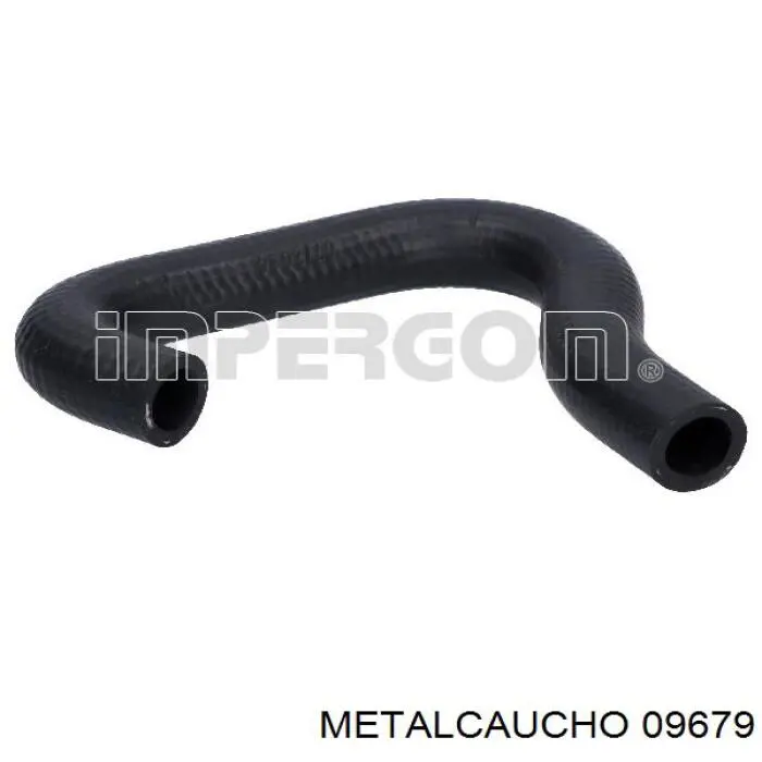 09679 Metalcaucho Manguera de refrigeración
