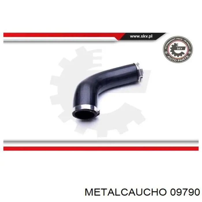 Comprar 09790 Metalcaucho Tubo intercooler