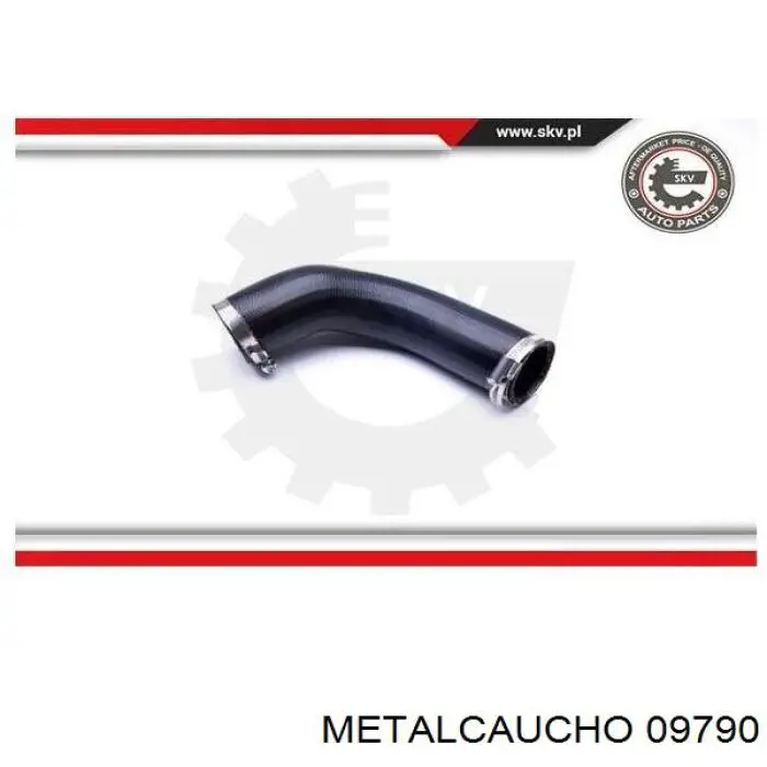 Manguera del intercooler Metalcaucho 09790 precio, desde 40,12 EUR