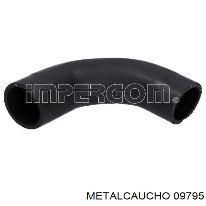 086784 Cautex Tubo de salida de aire del turbocompresor