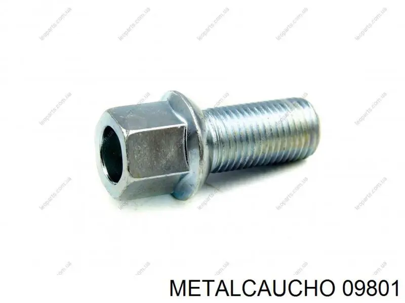 09801 Metalcaucho tubo flexible de aire de sobrealimentación superior derecho