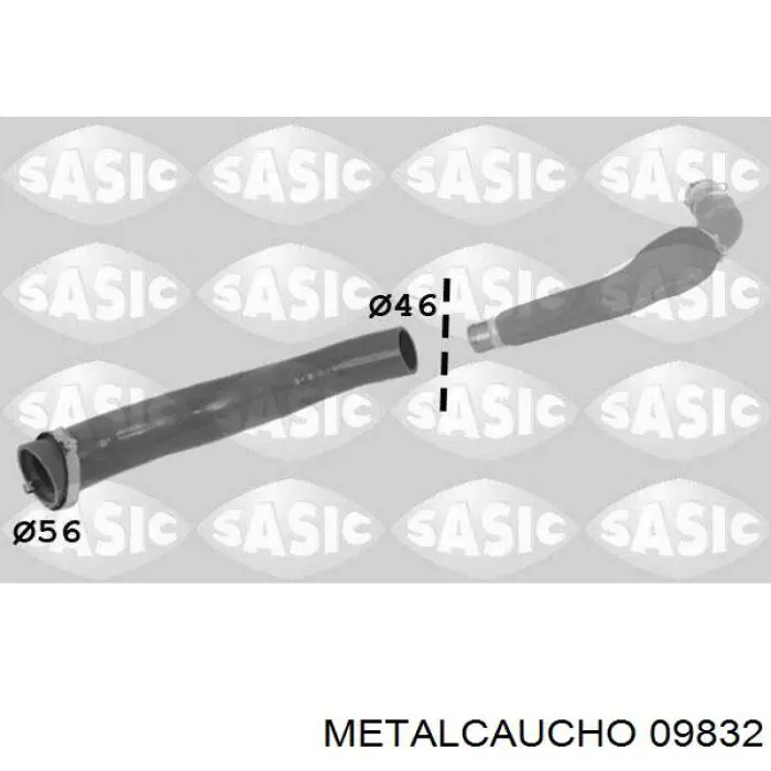 Manguera del intercooler Cautex 026849 precio, desde 40,48 EUR