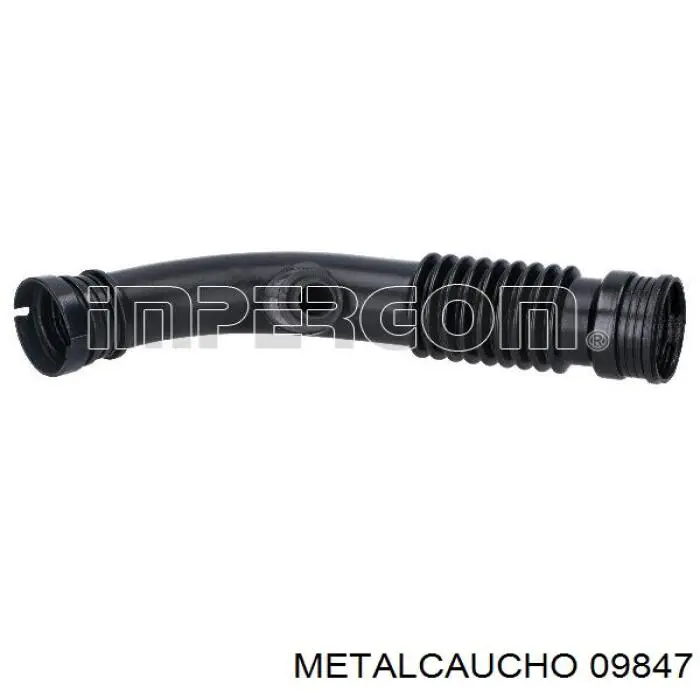 Comprar 09847 Metalcaucho Tubo de admisión de aire al turbocompresor