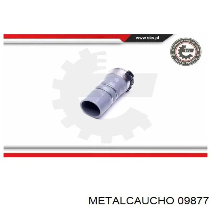 2400546 Metzger tubo flexible de aire de sobrealimentación derecho