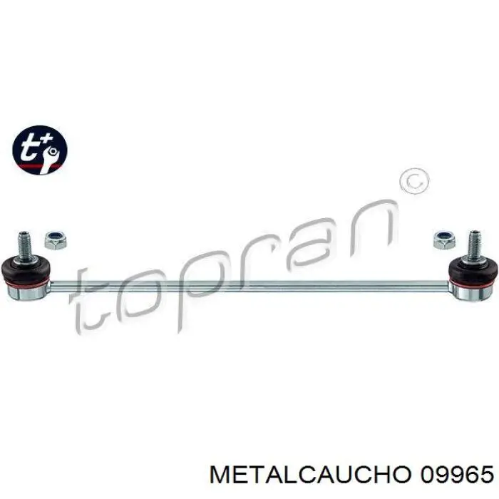 09965 Metalcaucho tubo intercooler