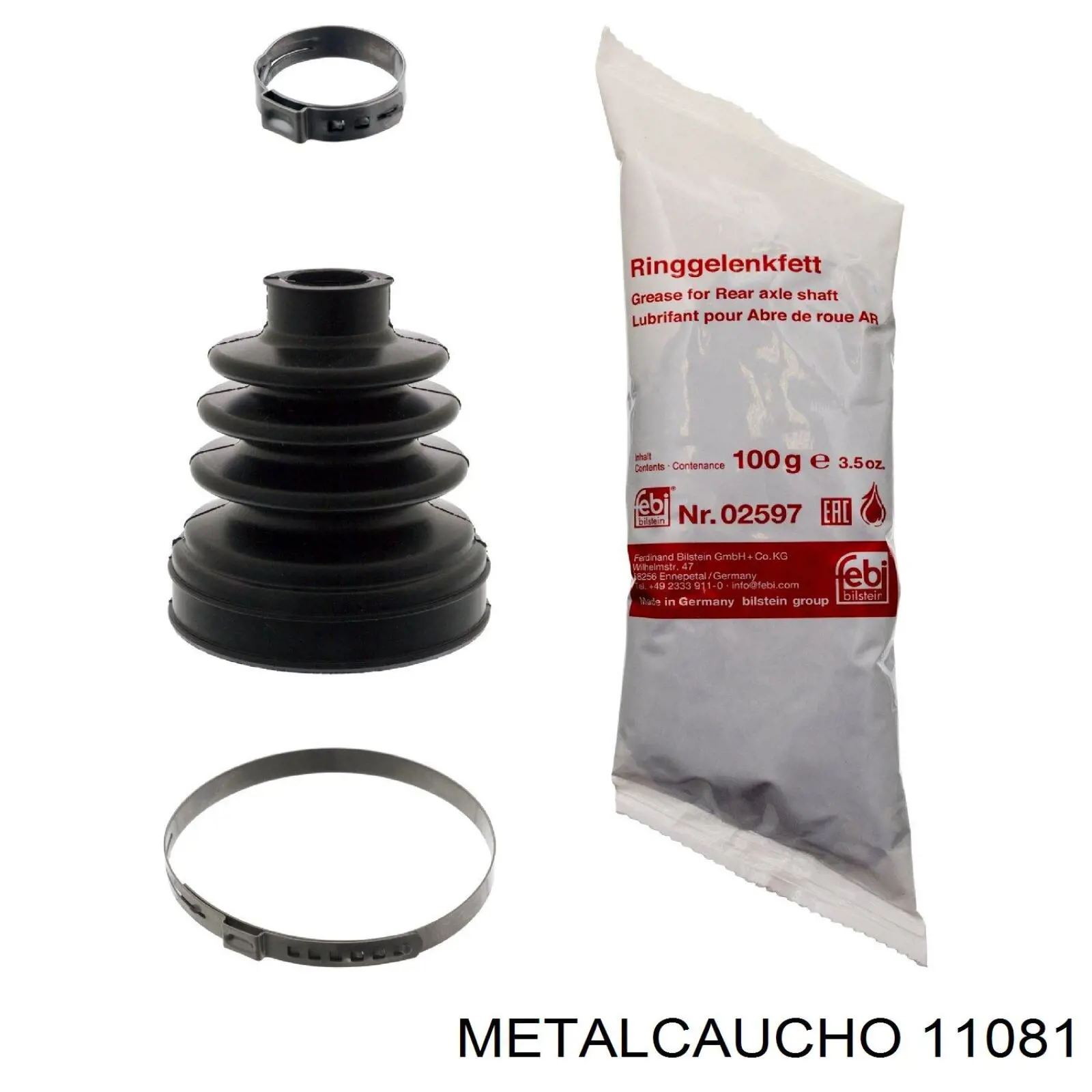 Comprar 11081 Metalcaucho Fuelle de semieje delantero interior