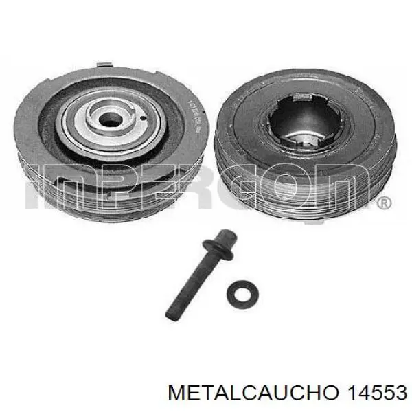 Comprar 14553 Metalcaucho La polea del cigüeñal