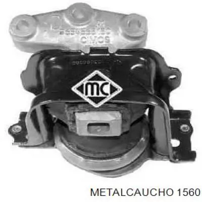 1560 Metalcaucho Fuelle palier delantero interior