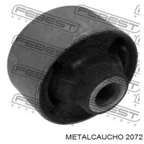 Bomba de agua limpiaparabrisas, delantera 2072 Metalcaucho