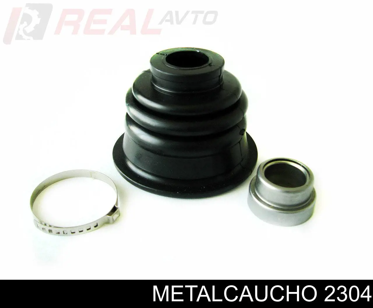 Fuelle, junta homocinética interna izquierda del semieje delantero 2304 Metalcaucho