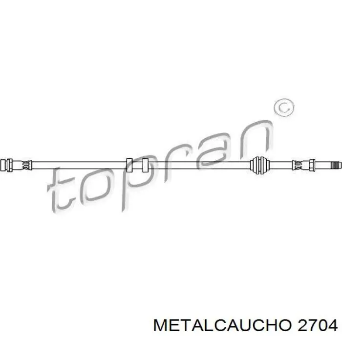Silentblock del brazo de suspensión 829011610 FAG