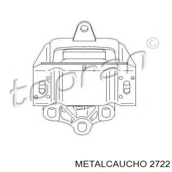 Comprar 2722 Metalcaucho Soporte de tubo de escape