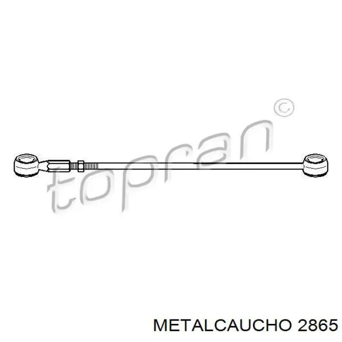 Varilla selectora de la transmisión 00002454E6 Peugeot/Citroen