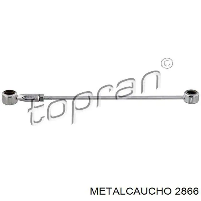 2866 Metalcaucho varillaje palanca selectora, cambio manual / automático