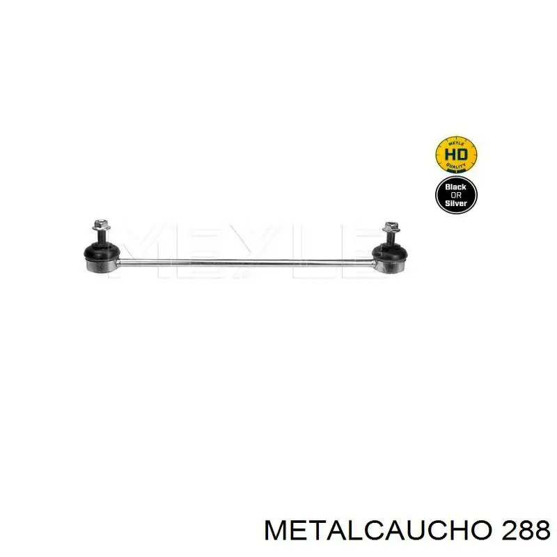 00288 Metalcaucho Fuelle palier delantero interior