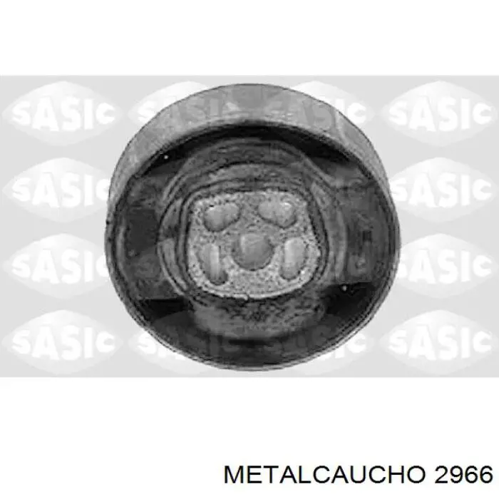 2966 Metalcaucho soporte, motor, trasero, silentblock
